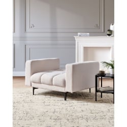 Fotel ALNES Boucle Biały