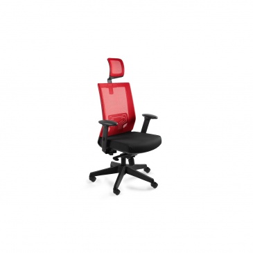Fotel biurowy Nez Unique czerwony