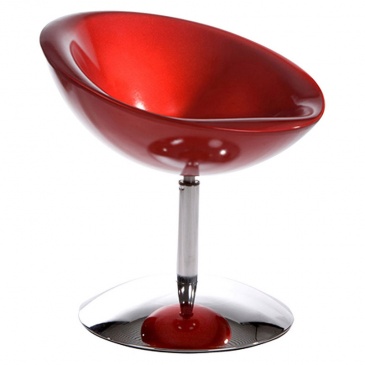 Fotel Bowl Kokoon Design czerwony