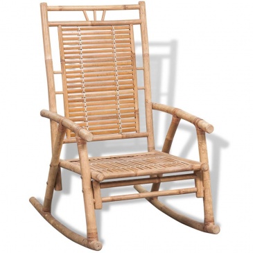 Fotel bujany bambusowy