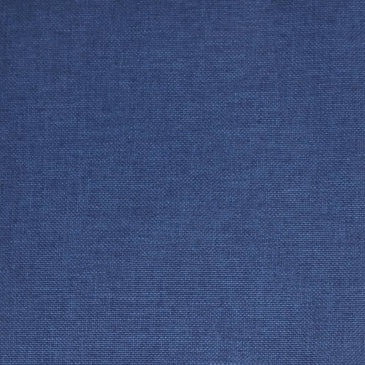Fotel bujany z podnóżkiem, niebieski, obity tkaniną