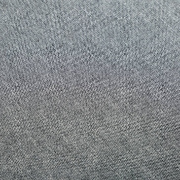 Fotel jasnoszary tapicerowany tkaniną
