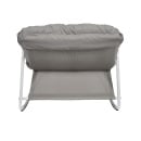 Fotel ogrodowy bujany Tenerife szary