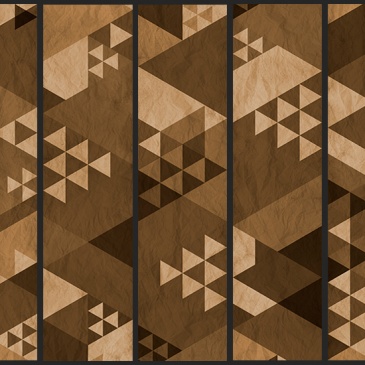 Fototapeta - Brązowy patchwork (50x1000 cm)