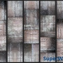 Fototapeta - Mosiężna ściana (50x1000 cm)