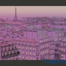 Fototapeta - Piątkowy wieczór w Paryżu (200x154 cm)