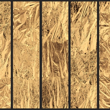 Fototapeta - Złote obłoki (50x1000 cm)