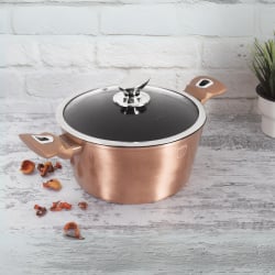 Garnek 6L z pokrywką 28cm BerlingerHaus BH-1516 Rose Gold Garnek 6L z pokrywką 28cm BerlingerHaus BH-1516 Rose Gold