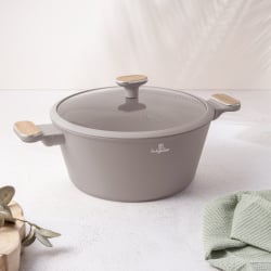 Garnek z pokrywką Ø28 cm – BerlingerHaus BH-8340 Taupe Nordic Garnek z pokrywką Ø28 cm – BerlingerHaus BH-8340 Taupe Nordic