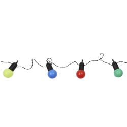 Girlanda ogrodowa żarówkowa 20 led        kolorowa