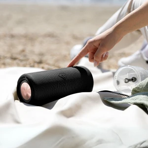Głośnik Bluetooth z torbą podróżną FashionTV FTV-0117 Matte Black Rose Gold Collection