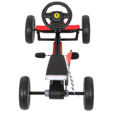 Gokart Ferrari Czerwony