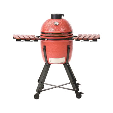 Grill węglowy KAMADO Ceramika Czerwony - zdjęcie 7