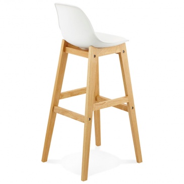 Krzesło barowe Elody Kokoon Design białe