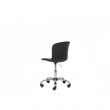 Krzesło biurowe czarne skóra ekologiczna VAMO