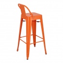 Hoker Paris Back short 75cm orange insp. Tolix