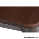 Krzesło Barowe Paris Wood D2 65cm metal-sosna orzech