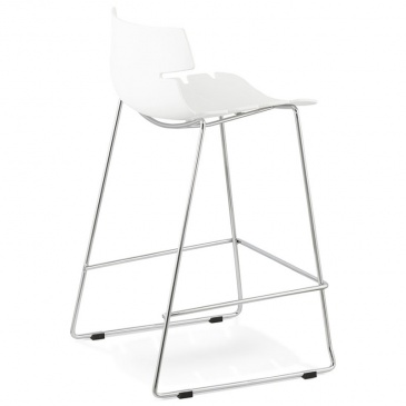 Krzesło barowe Reny Kokoon Design białe