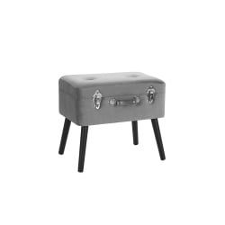 Hoker szary welur MALLARD