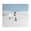 Hoptimist snowman s white 26172