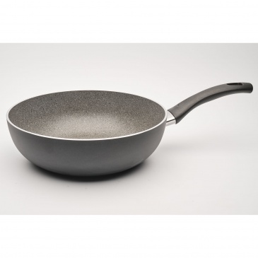 indukcyjny wok granitowy 28 cm