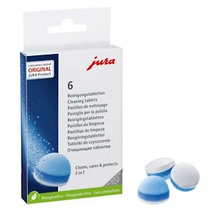 Jura - tabletki czyszczące jura 6 szt. - "cleans, cares protects 3 in 1" Jura - tabletki czyszczące jura 6 szt. - "cleans, cares protects 3 in 1"