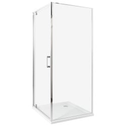 Kabina prysznicowa darli 80 x 80 x 185 cm srebrny
