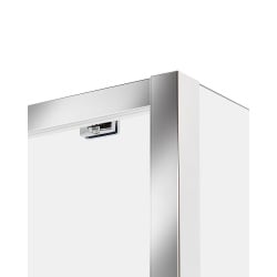 Kabina prysznicowa yoro 80 x 100 x 185 cm srebrny