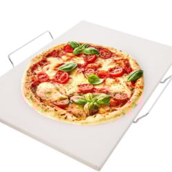 Kamień do pieczenia pizzy, 44x30 cm, forma, stojak, ORION Kamień do pieczenia pizzy, 44x30 cm, forma, stojak, ORION