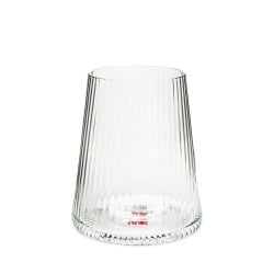 Kare szklanka riffle 440ml transparentna