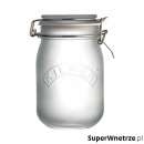 Słoik 1l Kilner Frosted szary