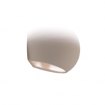 Kinkiet ceramiczny Globe 18x15cm Sollux Lighting biały