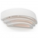 Kinkiet ceramiczny Trisol 37x12cm Sollux Lighting biały