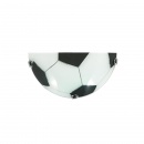 Kinkiet 16x30cm Lampex K1 Soccer biało-czarny