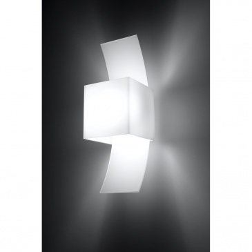 Kinkiet 30x10x10cm Sollux Lighting Lima biały