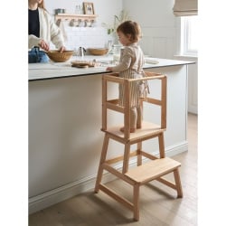 Kitchen helper BREMER Drewno sosnowe Jasnobrązowy