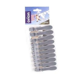 Klamerki na pranie, ubrania, odzież, bieliznę, mocne, zestaw, komplet klamerek, 20 sztuk