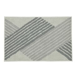 Kleine wolke cross dywanik łazienkowy anthracite szary 80x140 cm