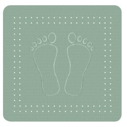 Kleine wolke foot mata bezpieczeństwa pod prysznic zielony 55x 55 cm naturalny kauczuk Kleine wolke foot mata bezpieczeństwa pod prysznic zielony 55x 55 cm naturalny kauczuk