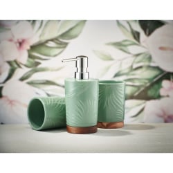 Kleine wolke palm szczotka wc ze stojakiem zielony