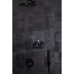 Kleine wolke rocco kosz narożny czarny bez wiercenia