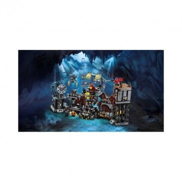 Klocki Lego Atak Clayface na jaskinię batmana 76122