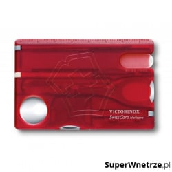 Kobiecy niezbędnik 5,5x8,2x0,5cm Victorinox czerwony