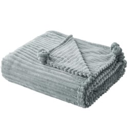 Koc 150 x 200 cm zielony KAWERI