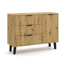 Komoda Scandi 1D3S SLIM DĄB ARTISAN
