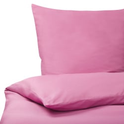 Komplet pościeli jednolity harmonridge 220x240 cm bawełna satynowa różowy Komplet pościeli jednolity harmonridge 220x240 cm bawełna satynowa różowy