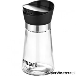 Komplet przyprawników 2szt. Lamart Taste srebrno-czarny