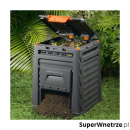 Kompostownik 65x65cm Keter E-Composter czarny