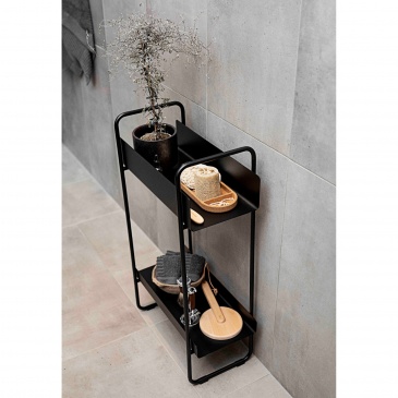 Konsola metalowa a-console 78 cm black 26991