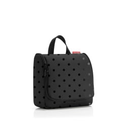 Kosmetyczka toiletbag, glossy dots black